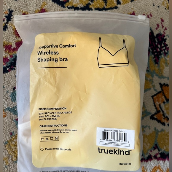 Truekind® Supportive Comfort Wireless Shaping Bra - Picture 3 of 4